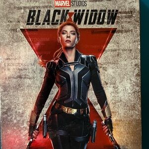 Marvel Studios Black Widow 4K Ultra HD- Red and Black Design